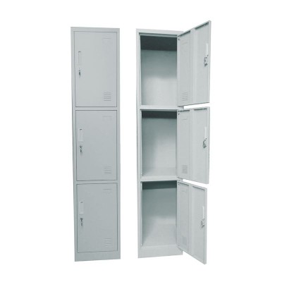 LOCKER 3 Θέσεων Μέταλλο Βαφή Γκρι 38x45x185cm/Ε6006,1 LOCKER 3 Θέσεων Μέταλλο Βαφή Γκρι 38x45x185cm/Ε6006,1