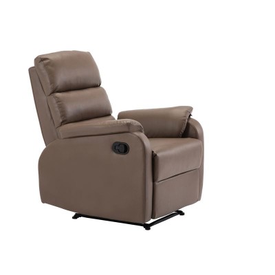 COMFORT Πολυθρόνα Relax Σαλονιού - Καθιστικού PU Cappuccino 79x97x101cm/Ε9732,4 COMFORT Πολυθρόνα Relax Σαλονιού - Καθιστικού PU Cappuccino 79x97x101cm/Ε9732,4