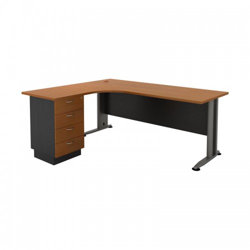 SUPERIOR COMPACT Αριστερή Γωνία - Απόχρωση Dark Grey - Cherry 180x70x75 / 150x60x75cm/ΕΟ995L,1 Έπιπλα Γραφείου SUPERIOR COMPACT Αριστερή Γωνία - Απόχρωση Dark Grey - Cherry 180x70x75 / 150x60x75cm/ΕΟ995L,1 Έπιπλα Γραφείου