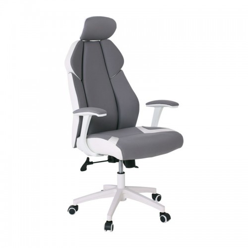 BF8300 Πολυθρόνα Γραφείου Διευθυντή, Microfiber Γκρι PU Άσπρο 64x72x122/130cm/ΕΟ587,2 Έπιπλα Γραφείου BF8300 Πολυθρόνα Γραφείου Διευθυντή, Microfiber Γκρι PU Άσπρο 64x72x122/130cm/ΕΟ587,2 Έπιπλα Γραφείου