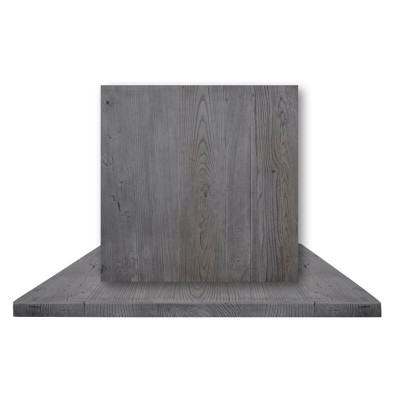 ΣΕΤ RESIN Επιφάνεια Τραπεζιού, Απόχρωση Cement, Εσωτερικού Χώρου 80x80cm/30mm/Ε006,20
