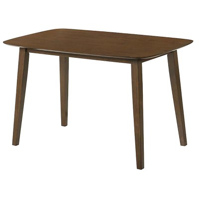 OPTIMAL Τραπέζι Τραπεζαρίας Απόχρωση Καρυδί 120x75x74cm/Ε800