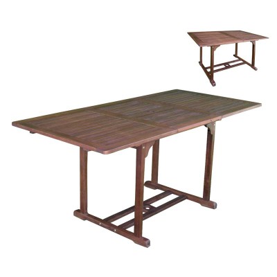 GARDEN Τραπέζι Επεκτεινόμενο Ξύλο Acacia 120+50x80 H.74cm/Ε20220,9