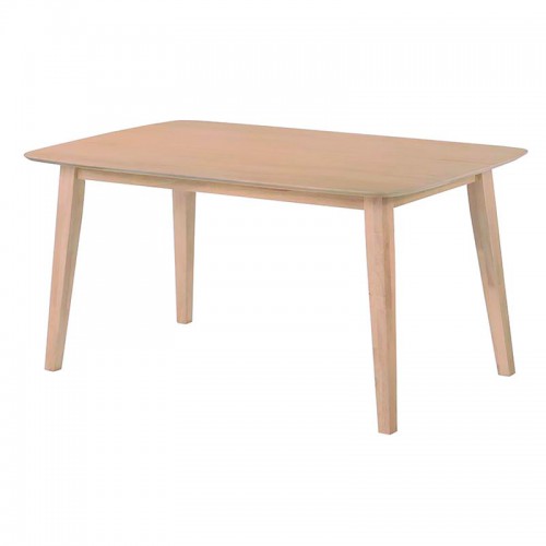 DOM Τραπέζι Τραπεζαρίας Απόχρωση Oak 150x90x75cm/Ε803 Τραπεζαρία