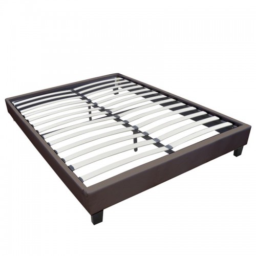 ΥΠΟΣΤΡΩΜΑ WILTON K/D PU Σκούρο Καφέ 157x211x29 (Στρώμα 150x200)cm/Ε2015,4LB Υπνοδωμάτιο
