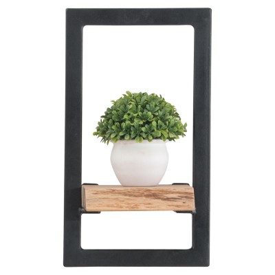 LIZARD Frame Ράφι Μέταλλο Βαφή Μαύρο, Ξύλο Ακακία Φυσικό 20x25x35cm/ΕΑ7070,3 LIZARD Frame Ράφι Μέταλλο Βαφή Μαύρο, Ξύλο Ακακία Φυσικό 20x25x35cm/ΕΑ7070,3