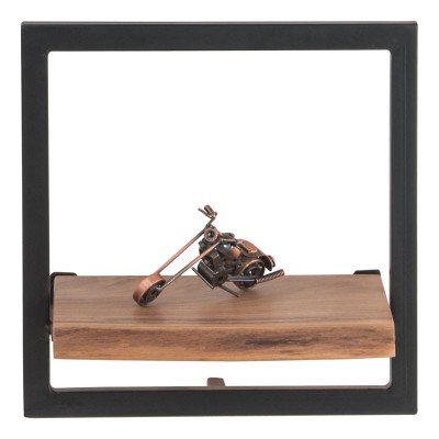 LIZARD Frame Ράφι Μέταλλο Βαφή Μαύρο, Ξύλο Ακακία Φυσικό 35x25x35cm/ΕΑ7070,5 LIZARD Frame Ράφι Μέταλλο Βαφή Μαύρο, Ξύλο Ακακία Φυσικό 35x25x35cm/ΕΑ7070,5