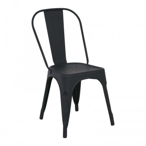 RELIX Καρέκλα, Μέταλλο Βαφή Μαύρο Extra Matte 44x49x84cm/Ε5191,1ΜW Εξωτερικού Χώρου RELIX Καρέκλα, Μέταλλο Βαφή Μαύρο Extra Matte 44x49x84cm/Ε5191,1ΜW Εξωτερικού Χώρου