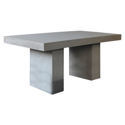 CONCRETE Τραπέζι Cement Grey 160x90x75cm/Ε6201