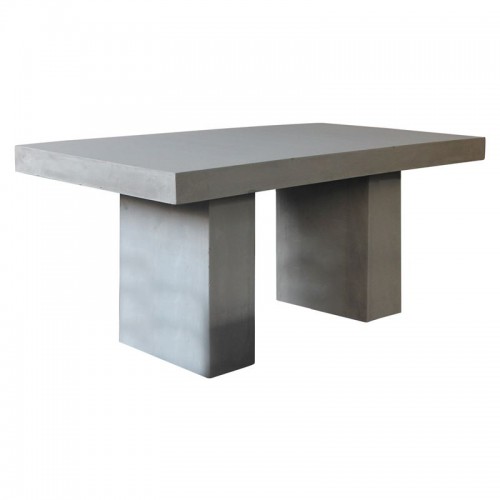 CONCRETE Τραπέζι Cement Grey 160x90x75cm/Ε6201 CONCRETE Τραπέζι Cement Grey 160x90x75cm/Ε6201
