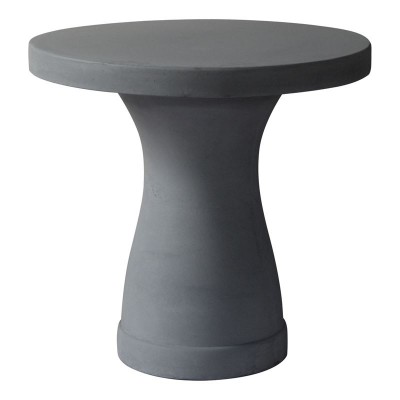 CONCRETE Τραπέζι Ροτόντα, Cement Grey Φ80cm H.75cm/Ε6206 CONCRETE Τραπέζι Ροτόντα, Cement Grey Φ80cm H.75cm/Ε6206