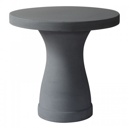 CONCRETE Τραπέζι Cement Grey Φ80cm H.75cm/Ε6206 Εξωτερικού Χώρου