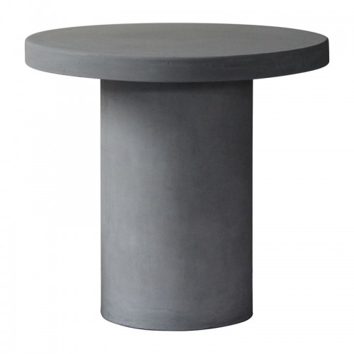 CONCRETE Cylinder τραπέζι Cement Grey Φ80cm H.75cm/Ε6207 Εξωτερικού Χώρου