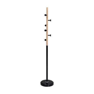 NORDIC Καλόγερος Μέταλλο Βαφή Μαύρο, Φυσικό Φ36x170cm/ΕΜ194,1 NORDIC Καλόγερος Μέταλλο Βαφή Μαύρο, Φυσικό Φ36x170cm/ΕΜ194,1