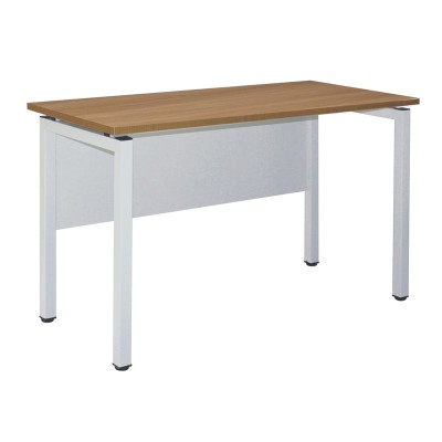 UNIT Γραφείο Μέταλλο Βαφή Άσπρο, Melamine Απόχρωση Sonoma 120x60x75cm/ΕΟ436 UNIT Γραφείο Μέταλλο Βαφή Άσπρο, Melamine Απόχρωση Sonoma 120x60x75cm/ΕΟ436
