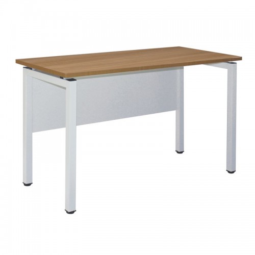 UNIT Γραφείο Μέταλλο Βαφή Άσπρο, Melamine Απόχρωση Sonoma 120x60x75cm/ΕΟ436 Έπιπλα Γραφείου UNIT Γραφείο Μέταλλο Βαφή Άσπρο, Melamine Απόχρωση Sonoma 120x60x75cm/ΕΟ436 Έπιπλα Γραφείου