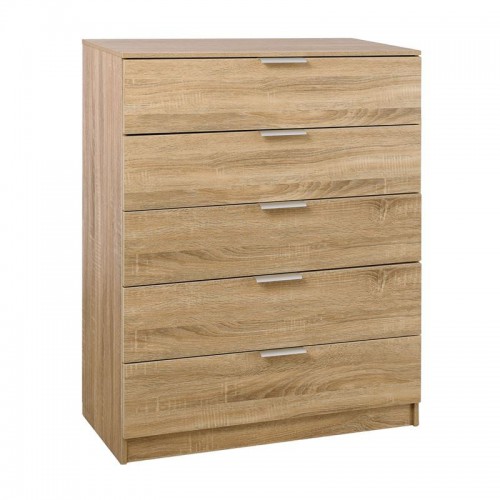 DRAWER Συρταριέρα με 5 Συρτάρια, Απόχρωση Sonoma 80x40x102cm/Ε758,2 Υπνοδωμάτιο DRAWER Συρταριέρα με 5 Συρτάρια, Απόχρωση Sonoma 80x40x102cm/Ε758,2 Υπνοδωμάτιο
