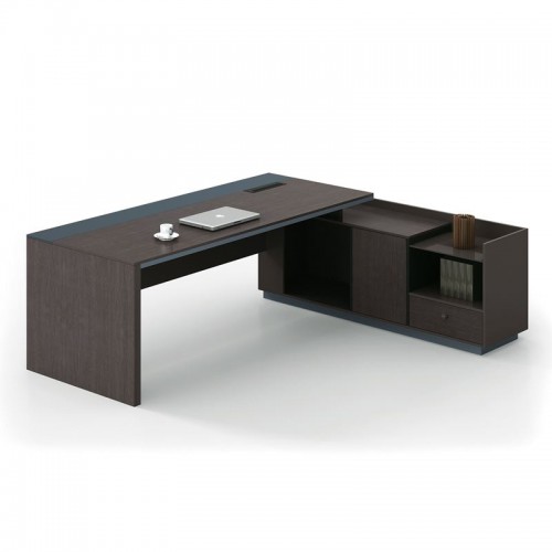 ADVANCE Γραφείο Δεξιά Γωνία Σκούρο Καρυδί - Sky Grey 220x90/160x40 (H.75)cm/ΕΟ820,R ADVANCE Γραφείο Δεξιά Γωνία Σκούρο Καρυδί - Sky Grey 220x90/160x40 (H.75)cm/ΕΟ820,R
