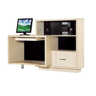 Reception PROGRESS Elm/Black 160x60x110cm/ΕΟ827