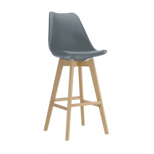 MARTIN Σκαμπό BAR Οξιά Φυσικό, Κάθισμα Η.67cm, PP-Pu Γκρι, Μονταρισμένη Ταπετσαρία 49x54x67/106cm/ΕΜ147,41 Τραπεζαρία MARTIN Σκαμπό BAR Οξιά Φυσικό, Κάθισμα Η.67cm, PP-Pu Γκρι, Μονταρισμένη Ταπετσαρία 49x54x67/106cm/ΕΜ147,41 Τραπεζαρία