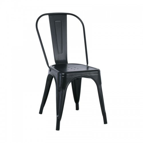 RELIX Καρέκλα, Μέταλλο Βαφή Μαύρo 44x49x84cm/Ε5191,1W Εξωτερικού Χώρου RELIX Καρέκλα, Μέταλλο Βαφή Μαύρo 44x49x84cm/Ε5191,1W Εξωτερικού Χώρου