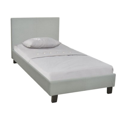 WILTON Κρεβάτι Μονό, για Στρώμα 90x190cm, Ύφασμα Απόχρωση Grey Stone 97x203x89cm/Ε8060,F1 WILTON Κρεβάτι Μονό, για Στρώμα 90x190cm, Ύφασμα Απόχρωση Grey Stone 97x203x89cm/Ε8060,F1