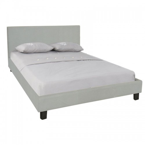 WILTON Κρεβάτι Διπλό για Στρώμα 140x190cm, Ύφασμα Απόχρωση Grey Stone 149x203x89cm/Ε8031,F1 Υπνοδωμάτιο