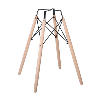 ART Wood Βάση Τραπεζιού Φυσικό (2,70kg) 54x54x70 / Eπιφάνειες 60-80cm/Ε7085