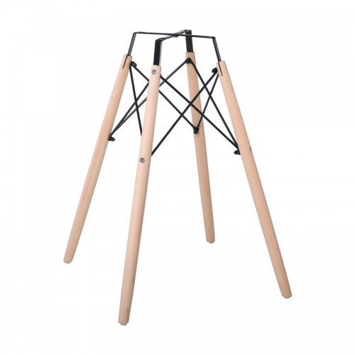 ART Wood Βάση Τραπεζιού Φυσικό 54x54x70 / Eπιφάνειες 60-80cm/Ε7085 Βάσεις τραπεζιών