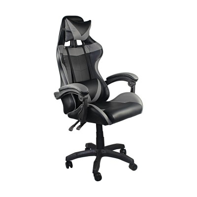BF7850 Gaming Πολυθρόνα Γραφείου Διευθυντή Pu Μαύρο - Γκρι 63x70x117/127cm/ΕΟ582,3