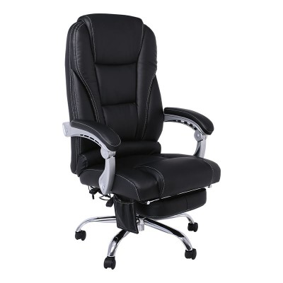 BF8550 Massage Relax Πολυθρόνα Γραφείου Διευθυντή, Βάση Χρώμιο με Υποπόδιο, Pu Μαύρο 68x64-135x118/127cm/ΕΟ284,1 BF8550 Massage Relax Πολυθρόνα Γραφείου Διευθυντή, Βάση Χρώμιο με Υποπόδιο, Pu Μαύρο 68x64-135x118/127cm/ΕΟ284,1