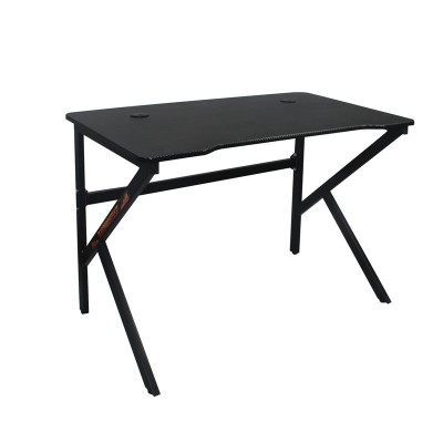 GAMING Γραφείο 100x60cm Μέταλλο Βαφή Μαύρο 100x60x75cm/ΕΟ415