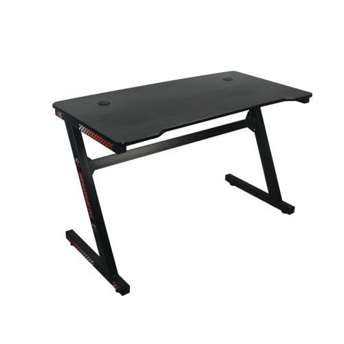 GAMING Γραφείο 120x60cm τ.Carbon Μέταλλο Βαφή Μαύρο 120x60x75cm/ΕΟ416 Έπιπλα Γραφείου