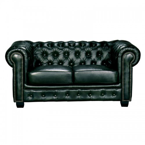 CHESTERFIELD Birmingham Καναπές 2Θέσιος Σαλονιού Καθιστικού,Δέρμα Antique Green 155x91x74cm/Ε9574,23 CHESTERFIELD Birmingham Καναπές 2Θέσιος Σαλονιού Καθιστικού,Δέρμα Antique Green 155x91x74cm/Ε9574,23