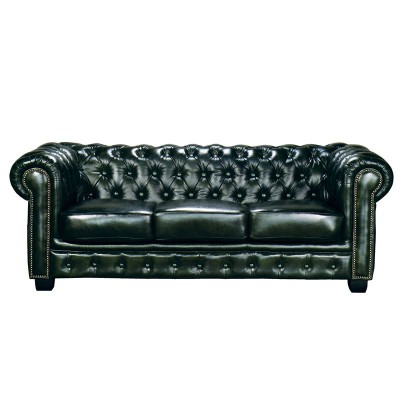 CHESTERFIELD Birmingham Kαναπές 3Θέσιος Σαλονιού Καθιστικού,Δέρμα Antique Green 201x92x74cm/Ε9574,33 CHESTERFIELD Birmingham Kαναπές 3Θέσιος Σαλονιού Καθιστικού,Δέρμα Antique Green 201x92x74cm/Ε9574,33