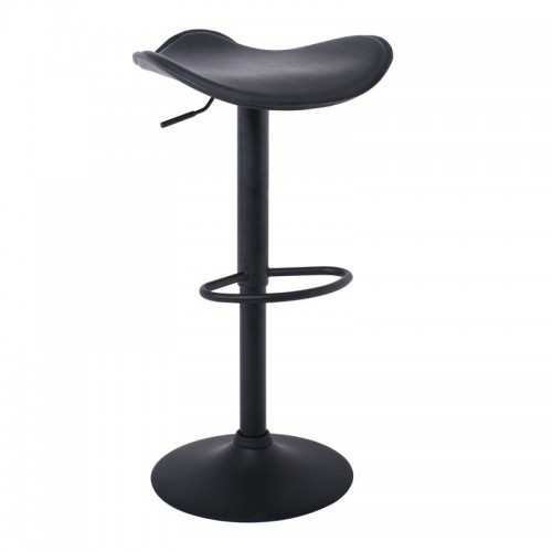 ΣΕΤ SADDLE Σκαμπό BAR, Μέταλλο Βαφή Μαύρο, Pvc Μαύρο, Ρύθμιση Ύψους, Περιστρεφόμενο 45x43x58/64-79/85cm/ΕΜ100,7Μ ΣΕΤ SADDLE Σκαμπό BAR, Μέταλλο Βαφή Μαύρο, Pvc Μαύρο, Ρύθμιση Ύψους, Περιστρεφόμενο 45x43x58/64-79/85cm/ΕΜ100,7Μ