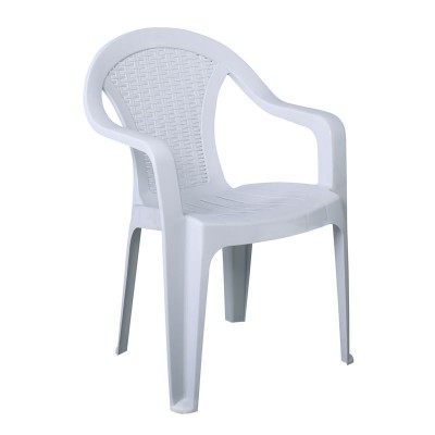 INTEX Πολυθρόνα Κήπου Στοιβαζόμενη, PP Άσπρο 54x53x78cm/Ε308,2 INTEX Πολυθρόνα Κήπου Στοιβαζόμενη, PP Άσπρο 54x53x78cm/Ε308,2