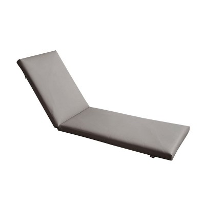 SUNLOUNGER Μαξιλάρι Ξαπλώστρας PVC Γκρι με Φερμουάρ & Velcro (Foam+Polyester) 196(78+118)x60x7cm/Ε2017,81 SUNLOUNGER Μαξιλάρι Ξαπλώστρας PVC Γκρι με Φερμουάρ & Velcro (Foam+Polyester) 196(78+118)x60x7cm/Ε2017,81