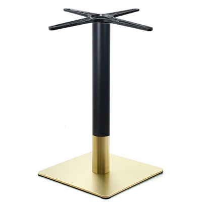ΣΕΤ RIVA Βάση Τραπεζιού Gold Inox #201 - Black (14,50 kg) 45x45cm H.72cm/ΕΜ678 ΣΕΤ RIVA Βάση Τραπεζιού Gold Inox #201 - Black (14,50 kg) 45x45cm H.72cm/ΕΜ678
