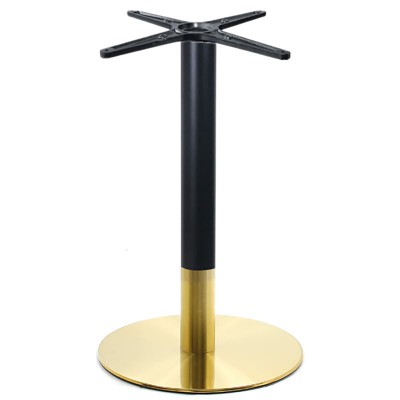 ΣΕΤ RIVA Βάση Τραπεζιού Gold Inox #201 - Black / 11,70 Kg Φ45 H.72cm/ΕΜ679 ΣΕΤ RIVA Βάση Τραπεζιού Gold Inox #201 - Black / 11,70 Kg Φ45 H.72cm/ΕΜ679