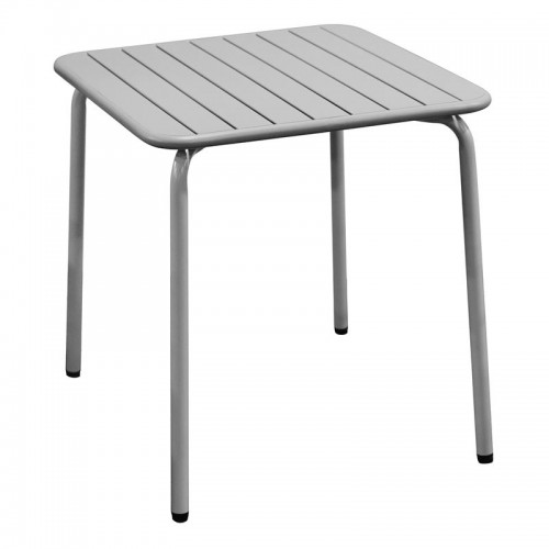 BRIO Slat Τραπέζι Κήπου - Βεράντας, Μέταλλο Βαφή Cool Grey 4C 70x70x73cm/Ε545,1 Εξωτερικού Χώρου