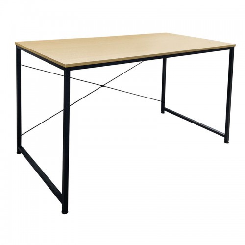 ΓΡΑΦΕΙΟ Η/Υ Μέταλλο Βαφή Μαύρο, Melamine Beech 120x60x74cm/ΕΟ412,1 Έπιπλα Γραφείου ΓΡΑΦΕΙΟ Η/Υ Μέταλλο Βαφή Μαύρο, Melamine Beech 120x60x74cm/ΕΟ412,1 Έπιπλα Γραφείου