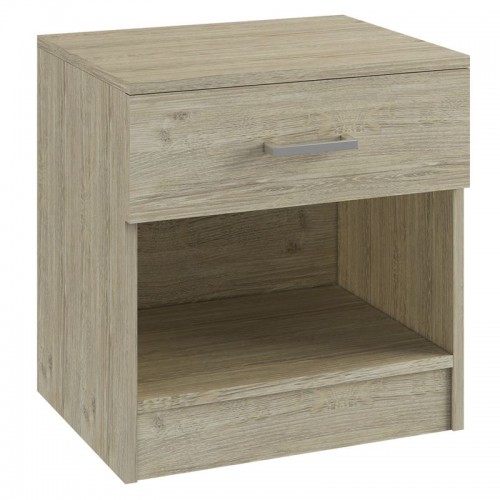 LIFE-W Κομοδίνο με 1 Συρτάρι, Απόχρωση Sonoma 45x35x47cm/Ε757,2 LIFE-W Κομοδίνο με 1 Συρτάρι, Απόχρωση Sonoma 45x35x47cm/Ε757,2