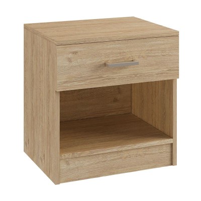 LIFE-W Κομοδίνο με 1 Συρτάρι, Απόχρωση Sonoma 45x35x47cm/Ε757,2 LIFE-W Κομοδίνο με 1 Συρτάρι, Απόχρωση Sonoma 45x35x47cm/Ε757,2