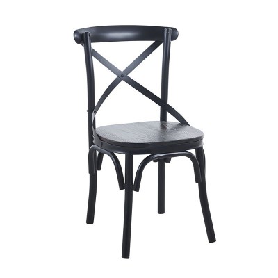 ΣΕΤ MARLIN Wood Καρέκλα Dark Oak, Μέταλλο Βαφή Μαύρο 52x51x86cm/Ε5160,3 ΣΕΤ MARLIN Wood Καρέκλα Dark Oak, Μέταλλο Βαφή Μαύρο 52x51x86cm/Ε5160,3
