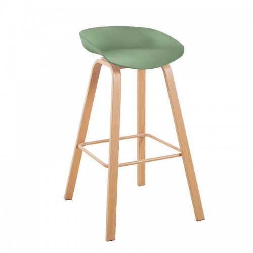 PENT Σκαμπό Bar, Μέταλλο Βαφή Φυσικό, PP Πράσινο 42x52x74cm/ΕΜ1531,3 Τραπεζαρία PENT Σκαμπό Bar, Μέταλλο Βαφή Φυσικό, PP Πράσινο 42x52x74cm/ΕΜ1531,3 Τραπεζαρία