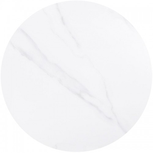 Sintered Stone Επιφάνεια Τραπεζιού, Απόχρωση White Marble (MDF για στήριξη βάσης) Φ70cm/11mm/Ε101,1S Επιφάνειες τραπεζιών 