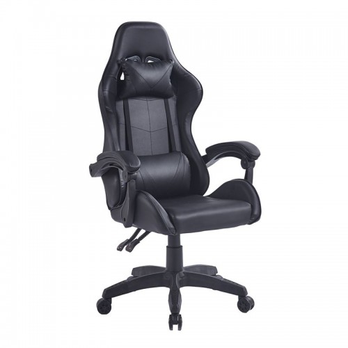 BF7850 Gaming Πολυθρόνα Γραφείου Διευθυντή Pu Μαύρο 63x70x117/127cm/ΕΟ582,4 Έπιπλα Γραφείου BF7850 Gaming Πολυθρόνα Γραφείου Διευθυντή Pu Μαύρο 63x70x117/127cm/ΕΟ582,4 Έπιπλα Γραφείου