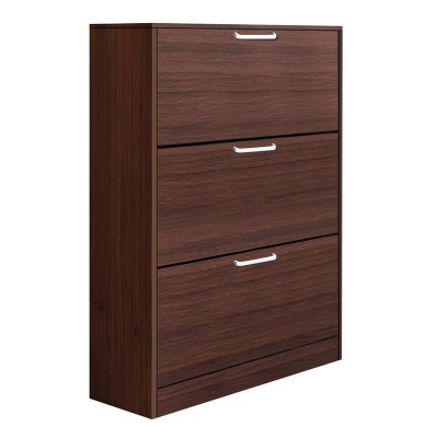 Παπουτσοθήκη Απόχρωση Καρυδί 60x17x112cm/Ε833,1 Παπουτσοθήκη Απόχρωση Καρυδί 60x17x112cm/Ε833,1