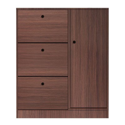 Παπουτσοθήκη Απόχρωση Καρυδί 100x24x112cm/Ε834,1 Παπουτσοθήκη Απόχρωση Καρυδί 100x24x112cm/Ε834,1